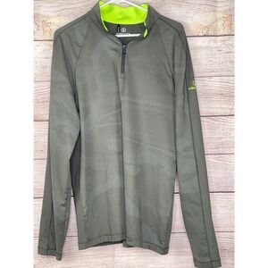 Bogner Fire + Ice Pullover Mens XL Gray  Base 1st Layer 1/4 Zip Ski